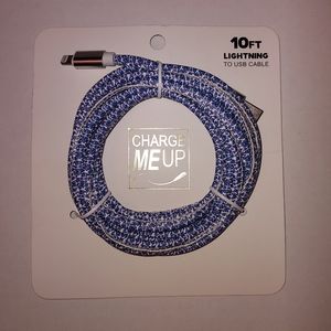 apple charger USB 10ft $12each